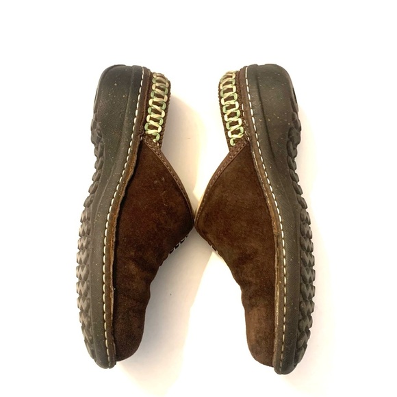 UGG Kohala Women's Brown
Suede Leather Clog Mules Slip-On Shoes - Picture 4 of 7